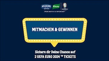 Knorr - 2 UEFA EURO 2024 Tickets gewinnen