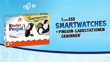 kinder Pingui - Smartwatch gewinnen