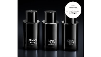 22.000 Gratisproben von Armani "Code" Eau de Parfum