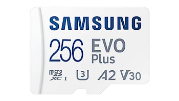 SAMSUNG EVO Plus Micro-SDXC Speicherkarte 256 GB für 14,99€