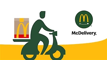 McDonald's (McDelivery): 5€ Rabatt bei Lieferando, Wolt und UberEats