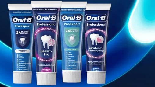 Oral-B Zahncreme - gratis testen