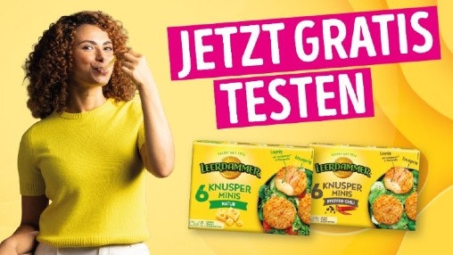 Leerdammer Knusperminis GRATIS testen!