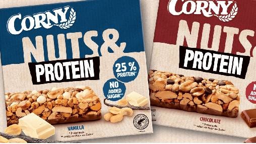 CORNY Nuts & Protein - gratis testen