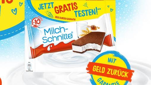 Milch-Schnitte® Gratis Testen Aktion
